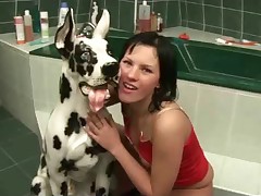 Novinha Zoofilia Sexo Com Cão de Estimação